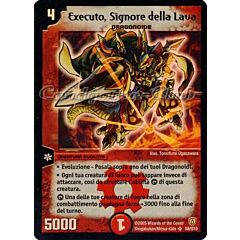 DM-06 Cataclisma dell'Era Invincibile S08/S10 Executo, Signore della Lava super rara foil -NEAR MINT-