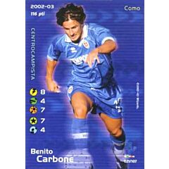 021/107 Benito Carbone rara -NEAR MINT-