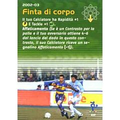 A37 Finta di Corpo comune -NEAR MINT-