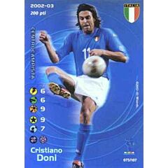 075/107 Cristiano Doni rara foil -NEAR MINT-