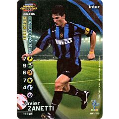 041/150 Javier Zanetti rara foil -NEAR MINT-