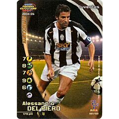 061/150 Alessandro Del Piero rara foil -NEAR MINT-