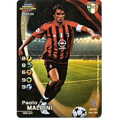 091/150 Paolo Maldini rara foil -NEAR MINT-