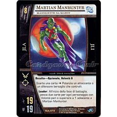 DJL-015 Martian Manhunter rara -NEAR MINT-
