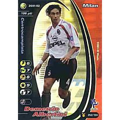 052/100 Demetrio Albertini rara foil -NEAR MINT-