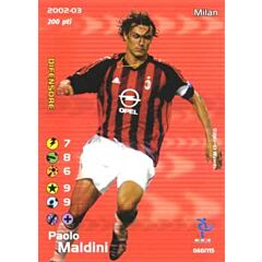 060/115 Paolo Maldini rara -NEAR MINT-