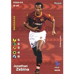 105/115 Jonathan Zebina comune -NEAR MINT-