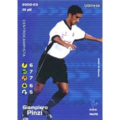 114/115 Giampiero Pinzi comune -NEAR MINT-