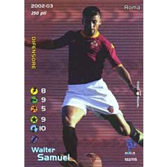 102/115 Walter Samuel rara foil -NEAR MINT-