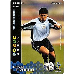 079/80 David Pizarro comune -NEAR MINT-