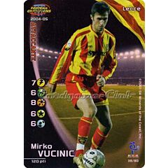 038/80 Mirko Vucinic rara foil -NEAR MINT-