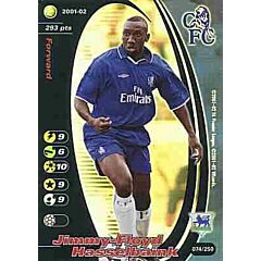 074/250 Jimmy-Floyd Hasselbaink rara foil -NEAR MINT-