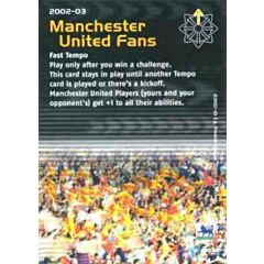 A79 Manchester United Fans comune -NEAR MINT-