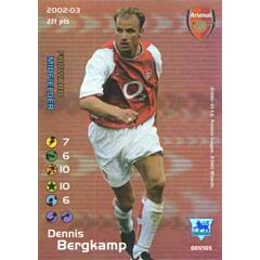 001/150 Dennis Bergkamp rara foil -NEAR MINT-