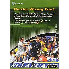 38/40 On the Wrong Foot comune -NEAR MINT-
