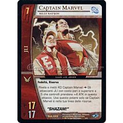 DJL-043 Captain Marvel rara -NEAR MINT-