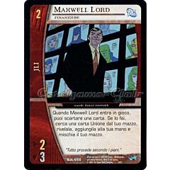 DJL-055 Maxwell Lord comune -NEAR MINT-