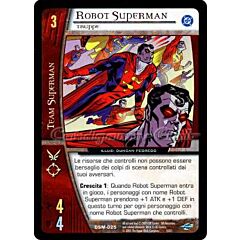 DSM-025 Robot Superman comune -NEAR MINT-