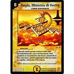 DM-01 015/110 Rayla, Ministro di Verita' molto rara foil -NEAR MINT-