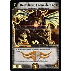 DM-01 S05/S10 Deathliger, Leone del Caos super rara foil -NEAR MINT-