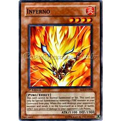 SD3-EN006 Inferno comune 1st edition -NEAR MINT-