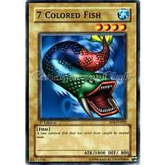 SD4-EN002 7 Colored Fish comune 1st edition -NEAR MINT-