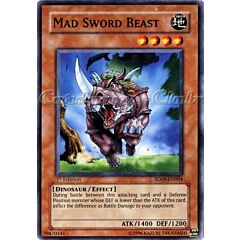 SD09-EN004 Mad Sword Beast comune 1st edition -NEAR MINT-
