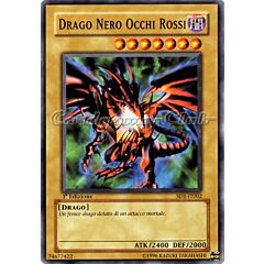SD1-IT002 Drago Nero Occhi Rossi comune 1a Edizione (IT) -NEAR MINT-