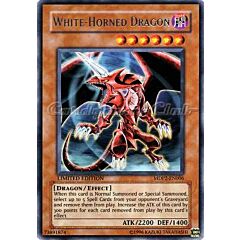 MDP2-EN006 White-Horned Dragon rara (EN) -NEAR MINT-