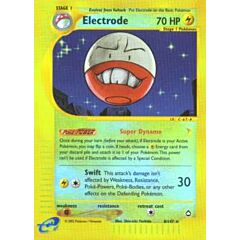 008 / 147 Electrode rara foil reverse (EN) -NEAR MINT-