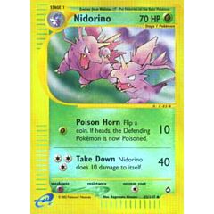 055 / 147 Nidorino non comune foil reverse (EN) -NEAR MINT-