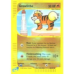 080 / 147 Growlithe comune foil reverse (EN) -NEAR MINT-