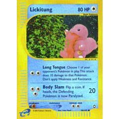 090 / 147 Lickitung comune foil reverse (EN) -NEAR MINT-