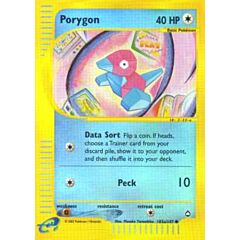 103a / 147 Porygon comune foil reverse (EN) -NEAR MINT-