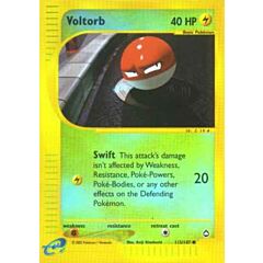 115 / 147 Voltorb comune foil reverse (EN) -NEAR MINT-