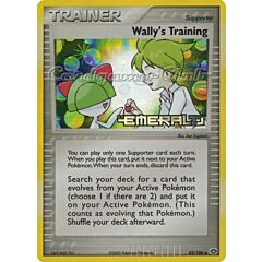 085 / 106 Wally's Training non comune foil speciale (EN) -NEAR MINT-