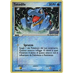 078 / 115 Totodile comune foil speciale (IT) -NEAR MINT-