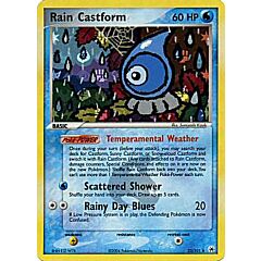 023 / 101 Rain Castform rara foil speciale (EN) -NEAR MINT-