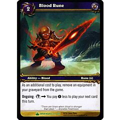 WRATHGATE 023 / 220 Blood Rune non comune -NEAR MINT-