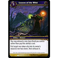 WRATHGATE 033 / 220 Lesson of the Wild comune -NEAR MINT-