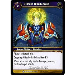WRATHGATE 062 / 220 Power Word: Faith comune -NEAR MINT-