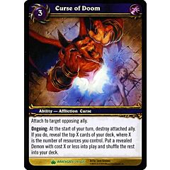 WRATHGATE 079 / 220 Curse of Doom non comune -NEAR MINT-