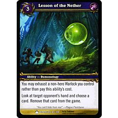 WRATHGATE 083 / 220 Lesson of the Nether comune -NEAR MINT-