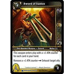 WRATHGATE 198 / 220 Sword of Justice rara -NEAR MINT-