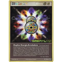 087 / 106 Duplice Energia Arcobaleno rara foil speciale (IT) -NEAR MINT-