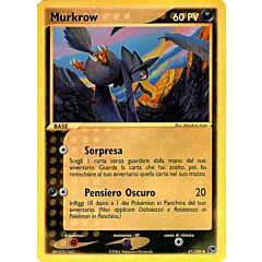 047 / 100 Murkrow non comune foil reverse (IT) -NEAR MINT-