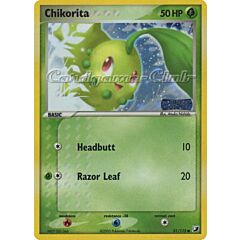 051 / 115 Chikorita comune foil speciale (EN) -NEAR MINT-