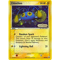 50 / 92 Chinchou comune foil speciale (EN) -NEAR MINT-