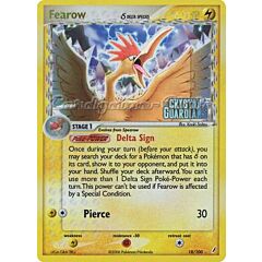 018 / 100 Fearow Delta Species rara foil speciale (EN) -NEAR MINT-