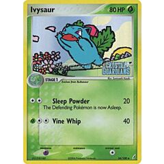 034 / 100 Ivysaur non comune foil speciale (EN) -NEAR MINT-